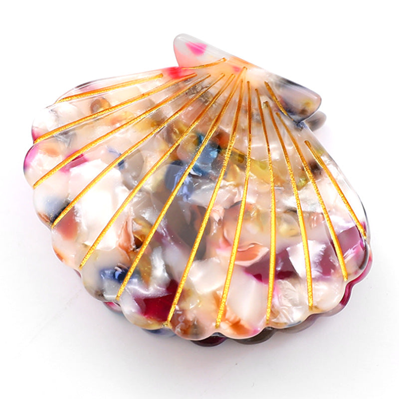 Wholesale Niche Shells Acetate Hair Clips